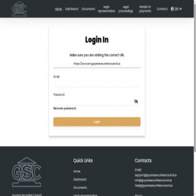 Скриншот главной страницы сайта account.guyanasecuritiescouncil.us