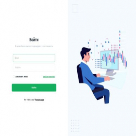 Скриншот главной страницы сайта account.kmd-financial.com