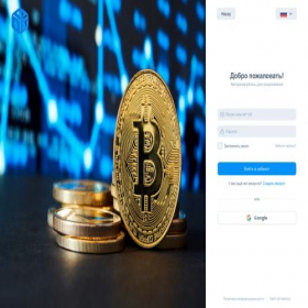 Скриншот главной страницы сайта account.safecryptobank.com