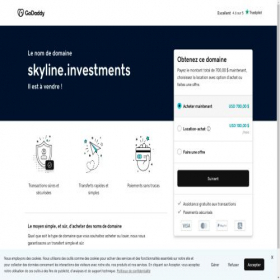 Скриншот главной страницы сайта account.skyline.investments