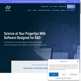 Скриншот главной страницы сайта acdlabs.com