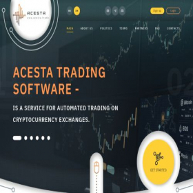 Скриншот главной страницы сайта acesta.trade