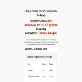 Скриншот главной страницы сайта aclubinfo.ru