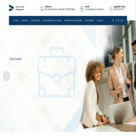 Скриншот главной страницы сайта acmconseil.com