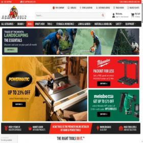 Скриншот главной страницы сайта acmetools.com