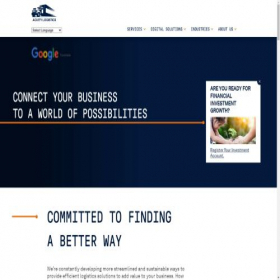 Скриншот главной страницы сайта acuitlimited.com