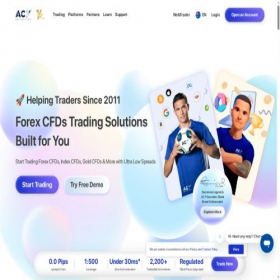 Скриншот главной страницы сайта acy.com