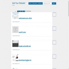 Скриншот главной страницы сайта addurl.online