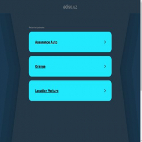 Скриншот главной страницы сайта adiso.uz