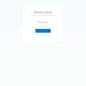 Скриншот главной страницы сайта adlink.kz