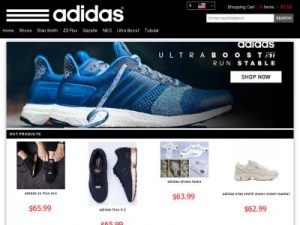 Скриншот главной страницы сайта adshoes.likeitlike.org