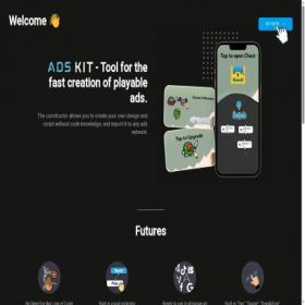 Скриншот главной страницы сайта adskit.net