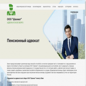 Скриншот главной страницы сайта advokatsolovyov24.ru
