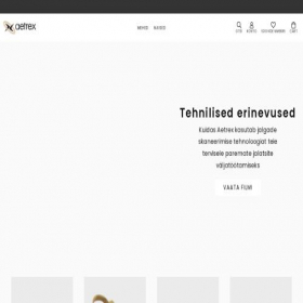 Скриншот главной страницы сайта aetrexclearancesale.com