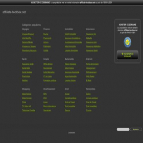 Скриншот главной страницы сайта affiliate-toolbox.net