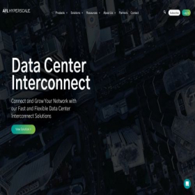 Скриншот главной страницы сайта aflhyperscale.com