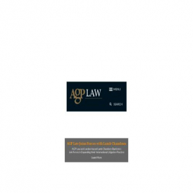Скриншот главной страницы сайта agplaw.com