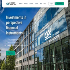 Скриншот главной страницы сайта agribanco.com