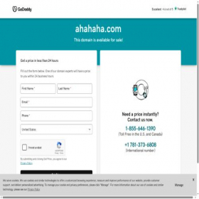 Скриншот главной страницы сайта ahahaha.com