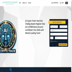 Скриншот главной страницы сайта ai-crypto-trade.org
