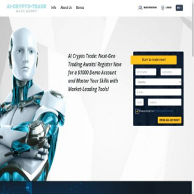Скриншот главной страницы сайта ai-crypto-trade.pro