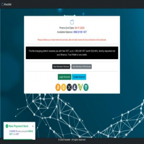 Скриншот главной страницы сайта ai-wallet.top
