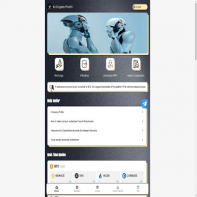 Скриншот главной страницы сайта aicryptoprofit6.com
