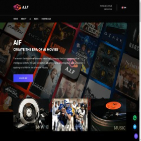 Скриншот главной страницы сайта aifdown.com
