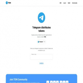 Скриншот главной страницы сайта airdrop.toncoln.me
