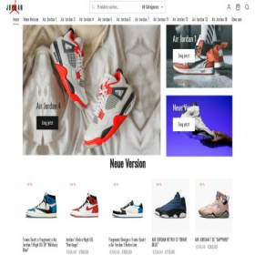 Скриншот главной страницы сайта airjordanofficiial.de.com