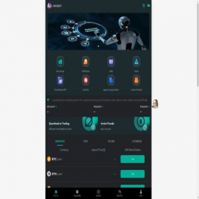 Скриншот главной страницы сайта airobotinvest.com