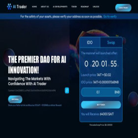 Скриншот главной страницы сайта ait-chain.eth.limo
