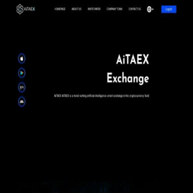 Скриншот главной страницы сайта aitaex.com