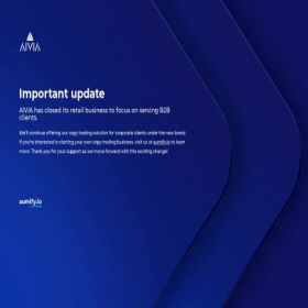 Скриншот главной страницы сайта aivia.io