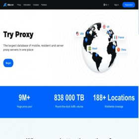 Скриншот главной страницы сайта ake.net