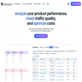 Скриншот главной страницы сайта alanbase.com