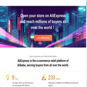 Скриншот главной страницы сайта ali-expressb.com