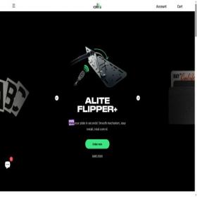 Скриншот главной страницы сайта alite.cc