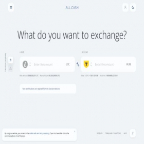 Скриншот главной страницы сайта all.cash