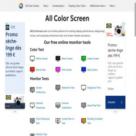 Скриншот главной страницы сайта allcolorscreen.com