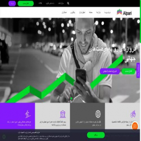 Скриншот главной страницы сайта alpariforex.org