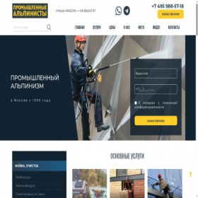 Скриншот главной страницы сайта alpicon.ru