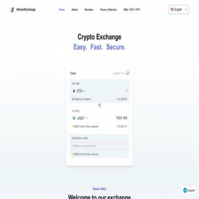 Скриншот главной страницы сайта altcoinexchange.pro
