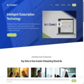 Скриншот главной страницы сайта altconnect.net