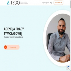 Скриншот главной страницы сайта altego-agency.com