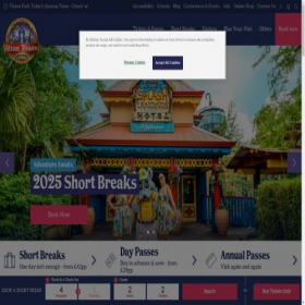 Скриншот главной страницы сайта altontowers.com
