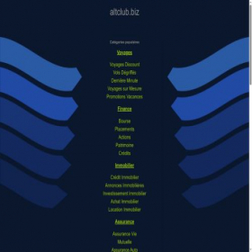 Скриншот главной страницы сайта altori.lp.altclub.biz