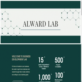 Скриншот главной страницы сайта alwardlab.pro
