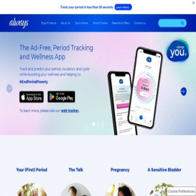 Скриншот главной страницы сайта always.com