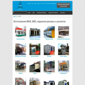 Скриншот главной страницы сайта alyans-sg.com.ua